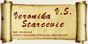 Veronika Starčević vizit kartica